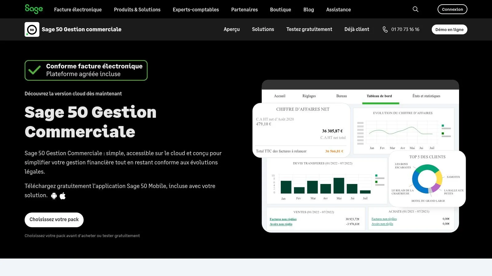 Sage 50 Gestion Commerciale