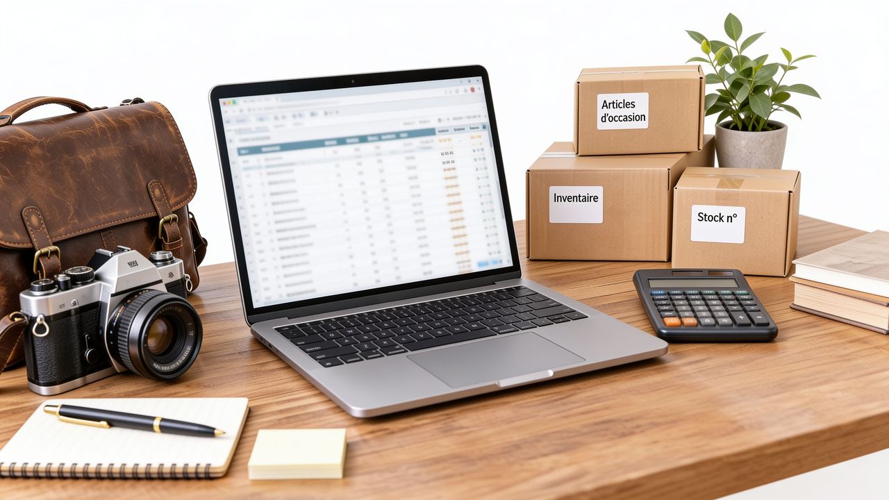 Calcul stock comptabilité pour la seconde main