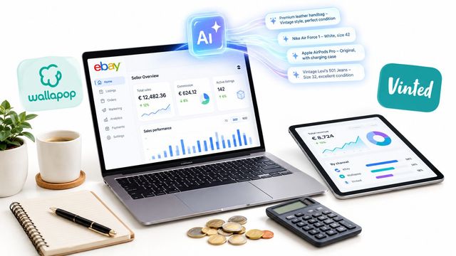 Comisiones eBay España y títulos con IA que venden más