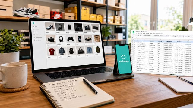 Cómo subir muchos productos a Wallapop sin perder el control