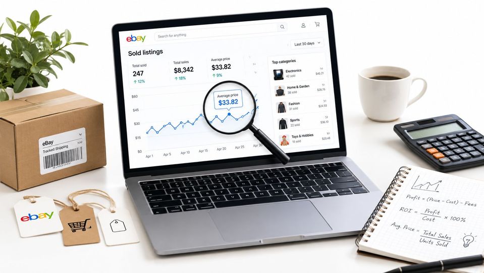 How to Find eBay Average Price: A Reseller's Guide
