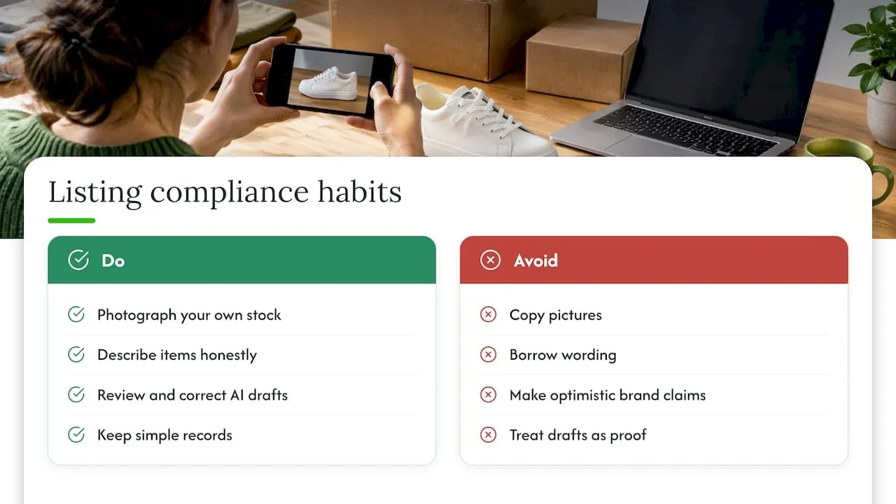 Our perspective: compliance is a listing habit, not a lottery, overview diagram