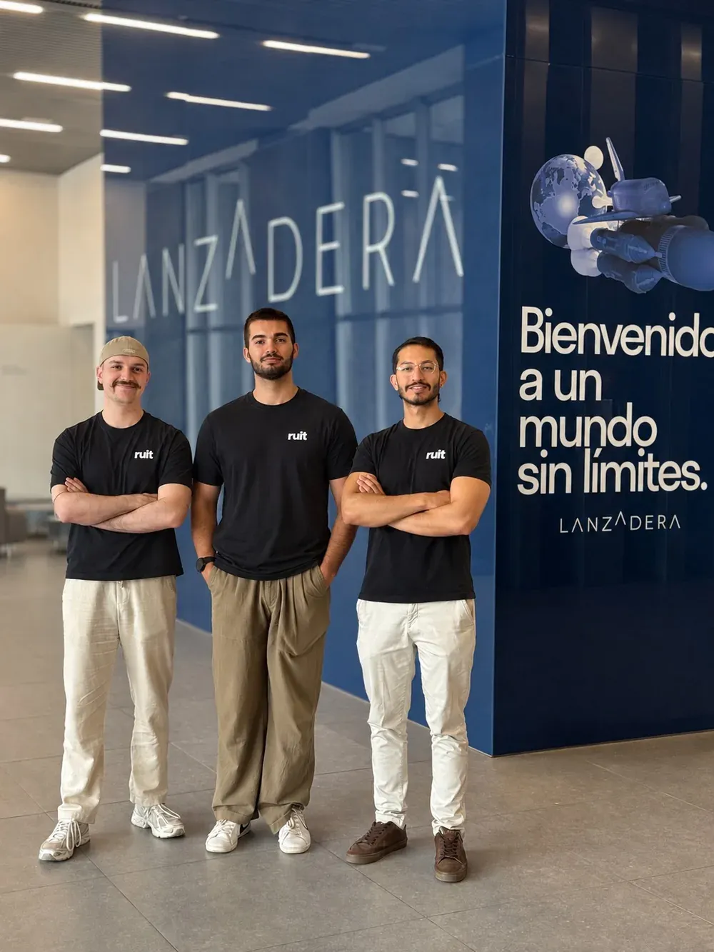 El equipo de Ruit en las oficinas de Lanzadera