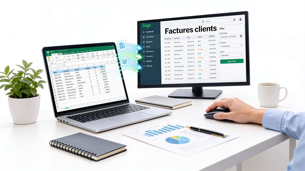 Exporter données Sage vers Excel sans erreur