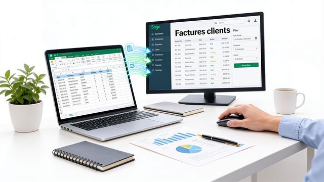 Exporter données Sage vers Excel sans erreur