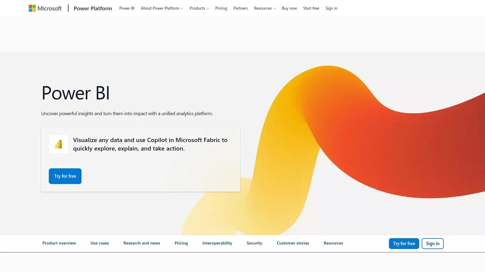 Microsoft Power BI Desktop