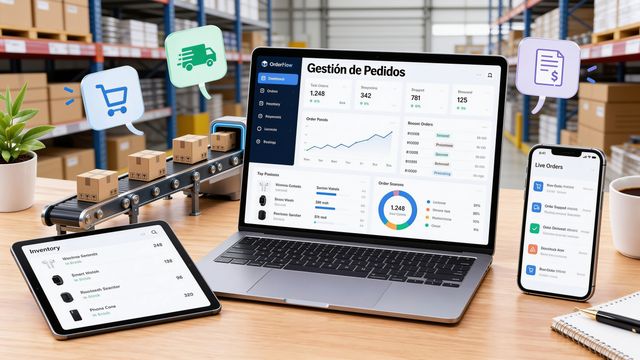 Gestión de pedidos online: flujo operativo y automatización