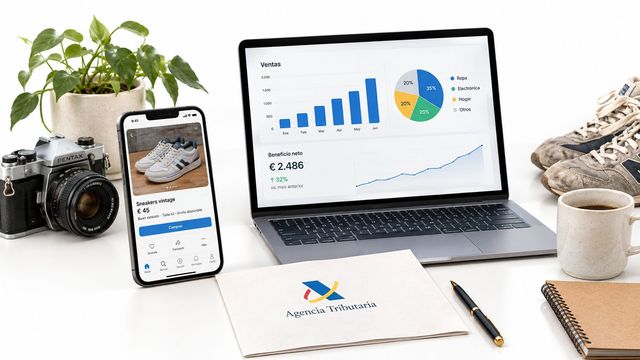 Hacienda Wallapop: guía fiscal para vendedores en 2026