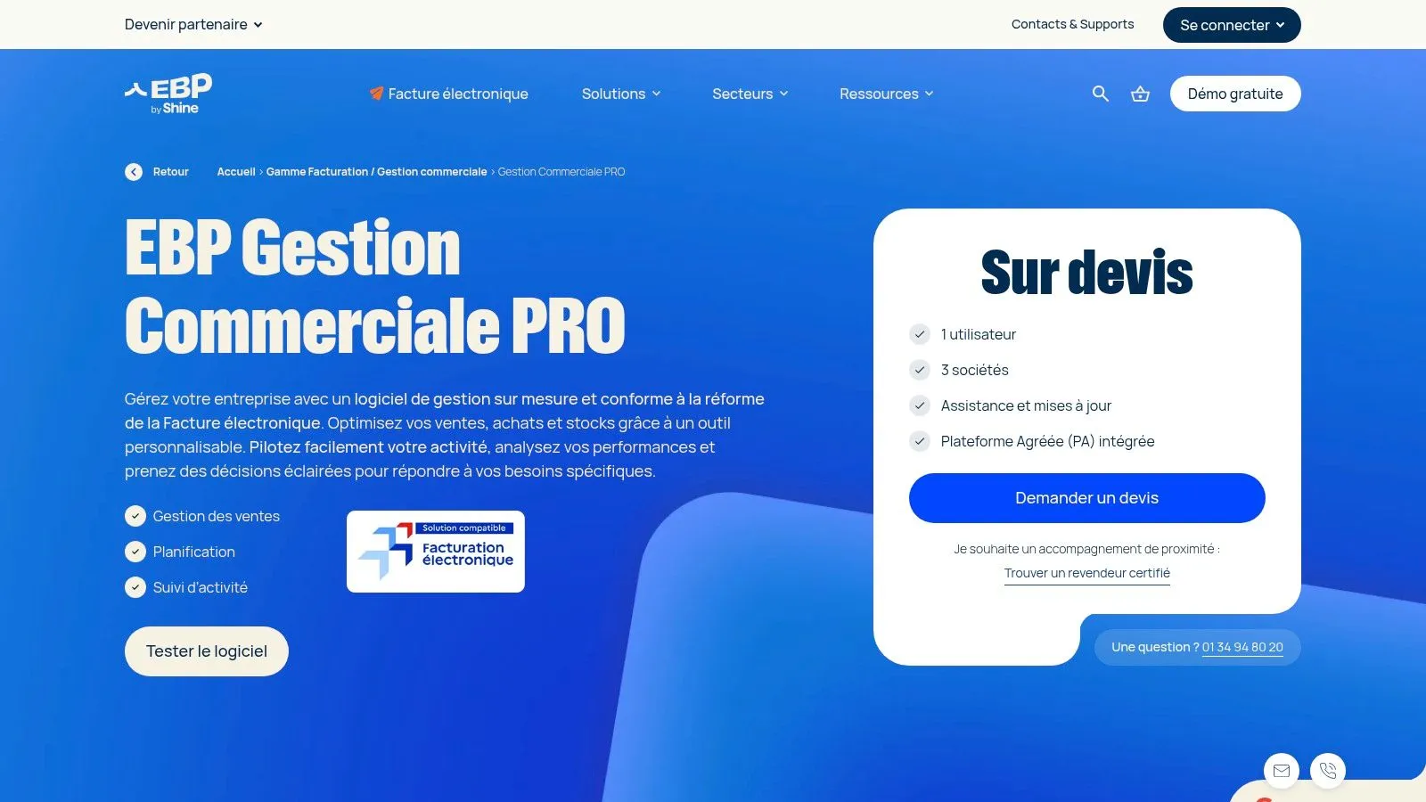 EBP Gestion Commerciale