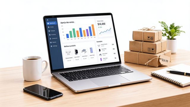 Logiciel gestion boutique en ligne : comparatif 2026