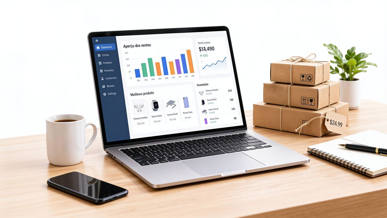 Logiciel gestion boutique en ligne : comparatif 2026