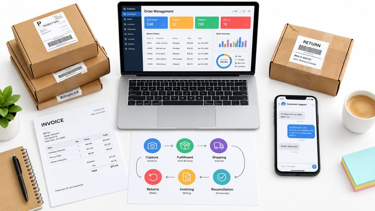 Key Order Management Activities for Resellers