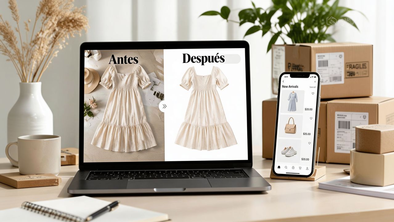 Quitar fondo de foto para vender más en Vinted y Wallapop
