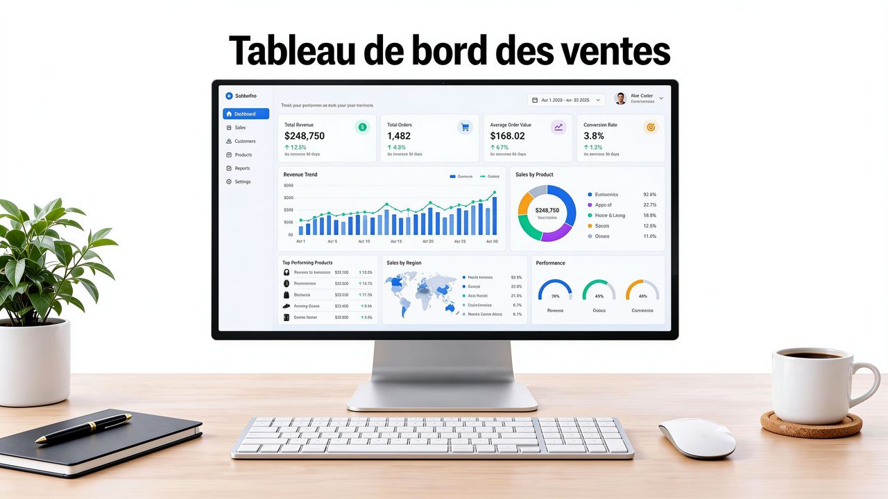 Tableau de bord ventes : Guide pratique pour les pros