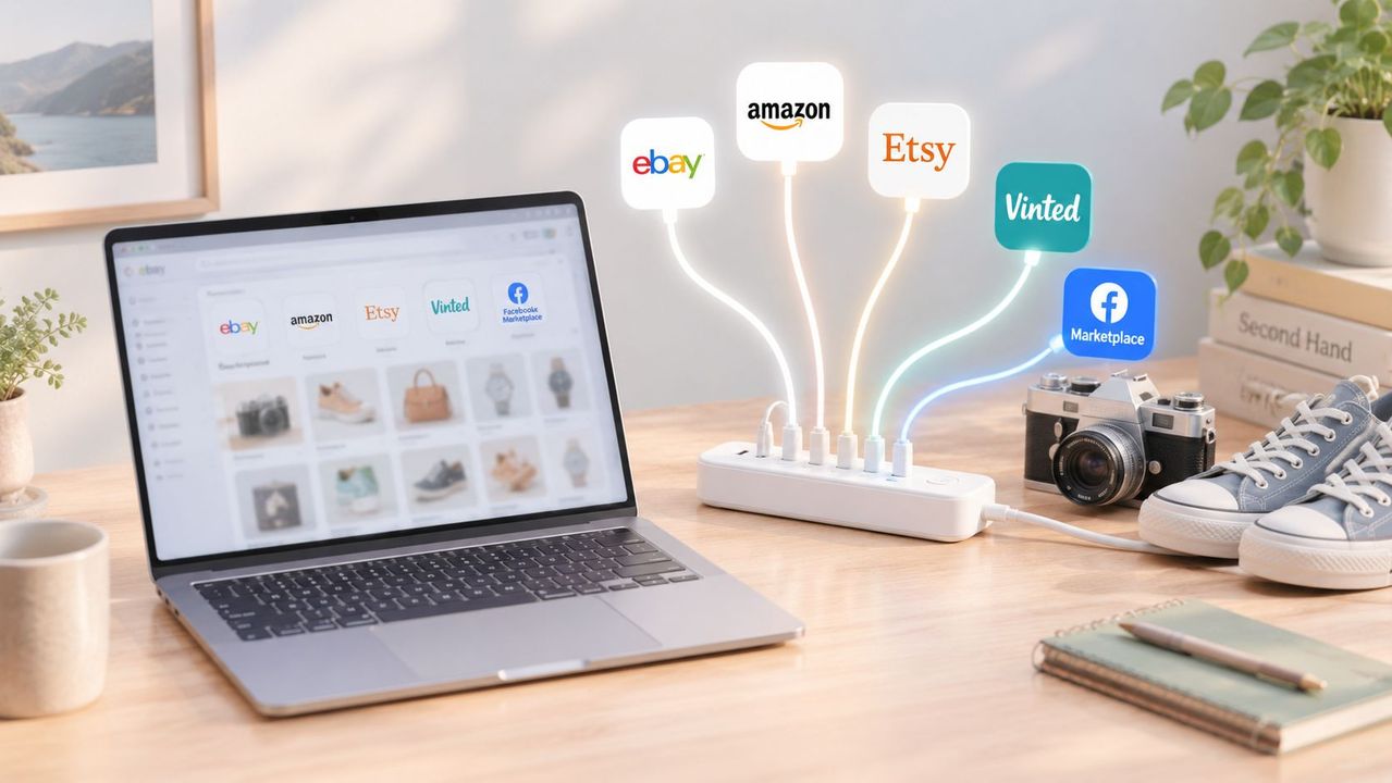Optimiza tu tienda de segunda mano online con crosslisting