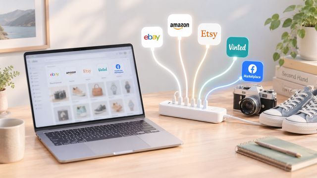 Optimiza tu tienda de segunda mano online con crosslisting