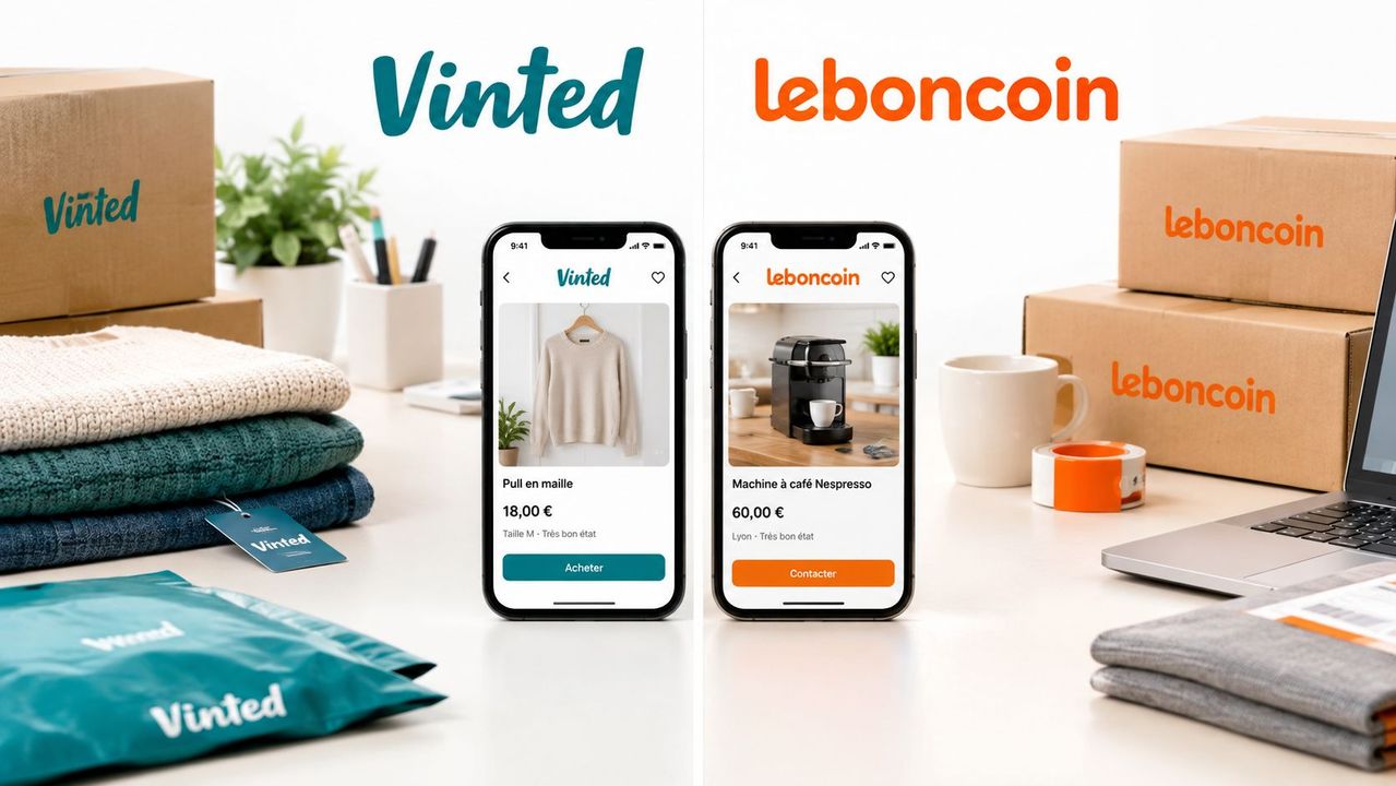 Vinted ou Leboncoin pour vendre pro et gagner plus