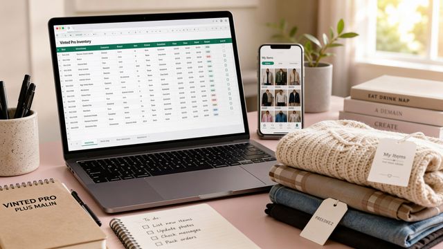 Vinted Pro : guide Excel pour gérer son stock comme un pro